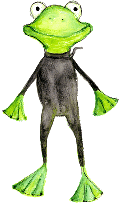 Quite Odd Bob the Googly-Eyed Frog